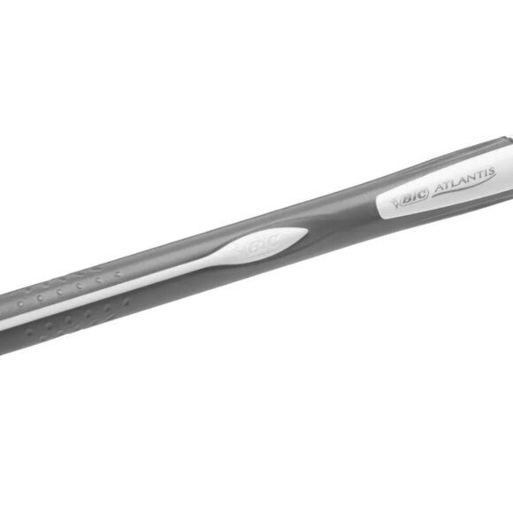 BIC Atlantis Exact Retractable Ball Pen, Fine Point (0.7 mm), Black, 3 Count - Picture 6 of 11